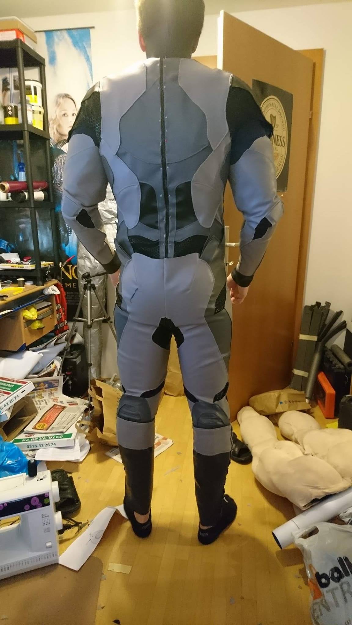 A Superhero How To Make a Bodysuit From Start To Finish